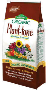 Espoma Plant-tone fertilizer bag on a white background
